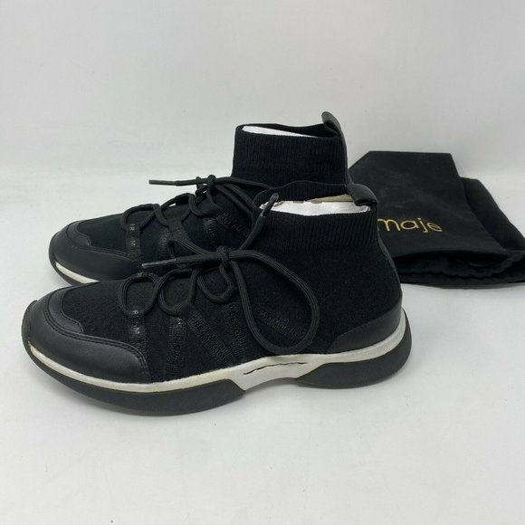 MAJE urban mesh sock sneakers EU 36 US 6 - Picture 3 of 6